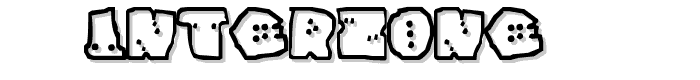 InterZone 2 font